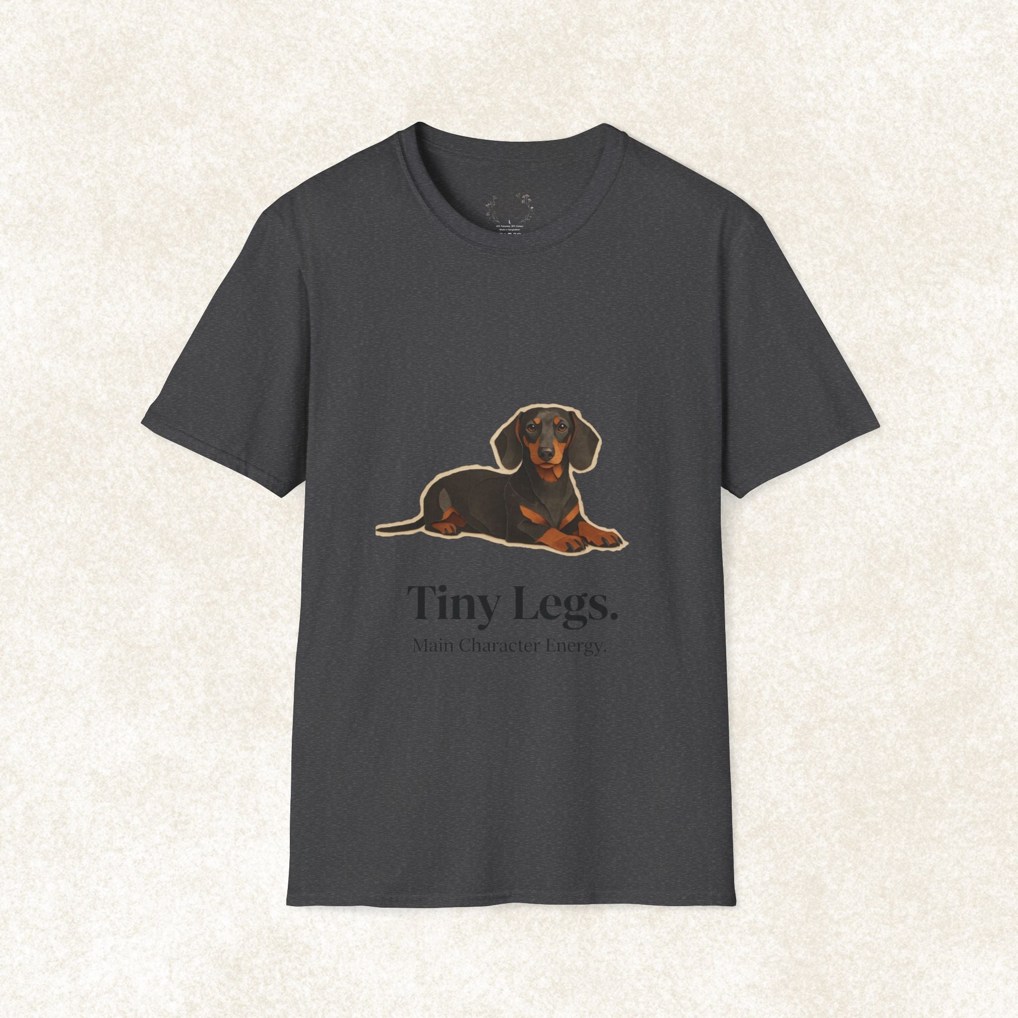 Dachshund Mom Tiny Legs T-Shirt | Long Dog Mom Tee