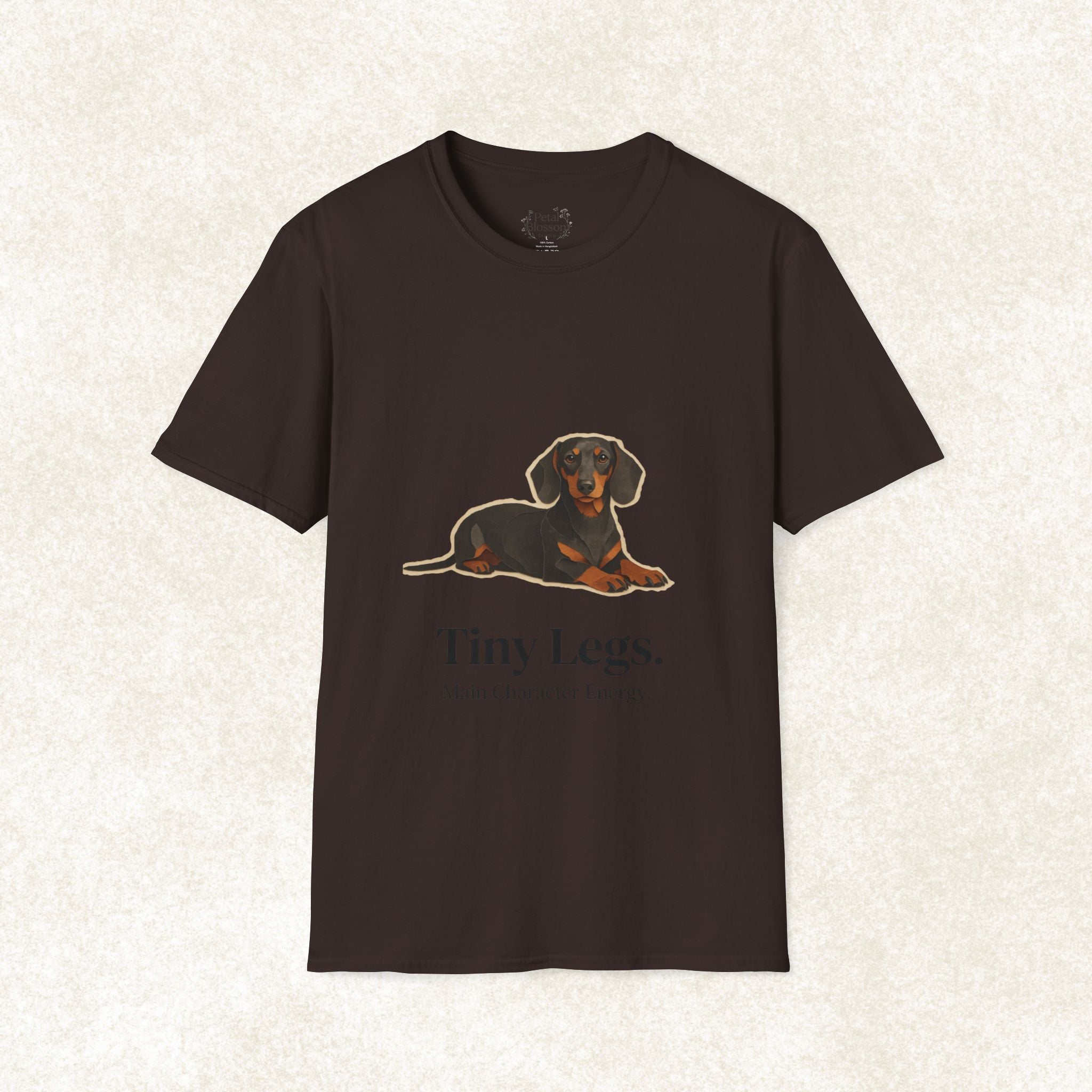 Dachshund Mom Tiny Legs T-Shirt | Long Dog Mom Tee