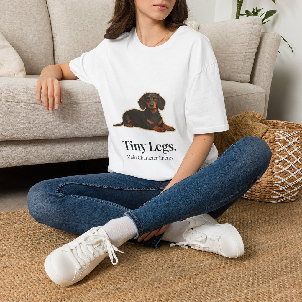 Dachshund Mom Tiny Legs T-Shirt | Long Dog Mom Tee