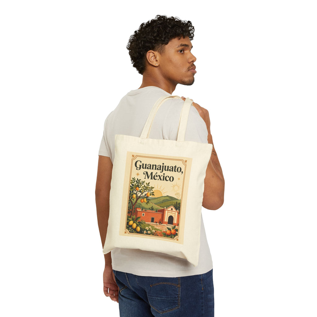 Vintage Guanajuato, México Canvas Tote Bag