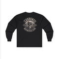 "Cabrones Motorcycle Club" Skull Long Sleeve T-Shirt