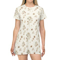 Floral Vintage Cream Dress