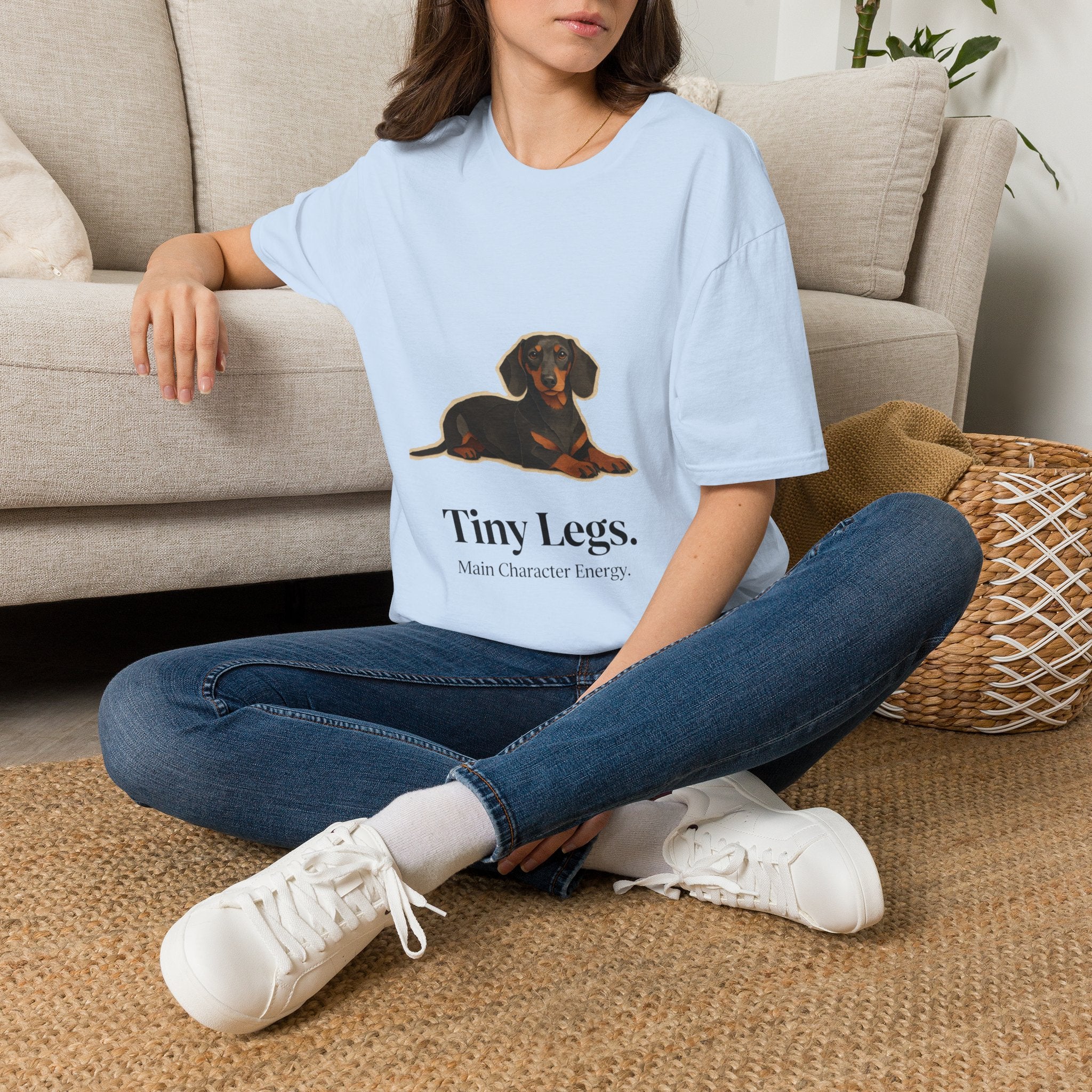 Dachshund Mom Tiny Legs T-Shirt | Long Dog Mom Tee