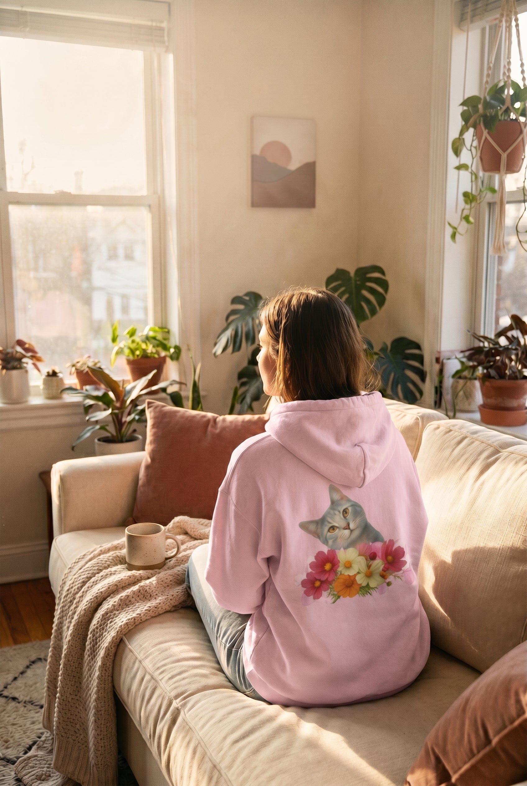 Pet Portrait Hoodie — Personalized Pet Face Hoodie
