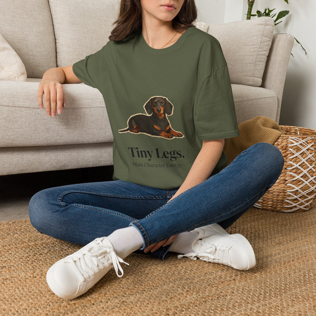 Dachshund Mom Tiny Legs T-Shirt | Long Dog Mom Tee