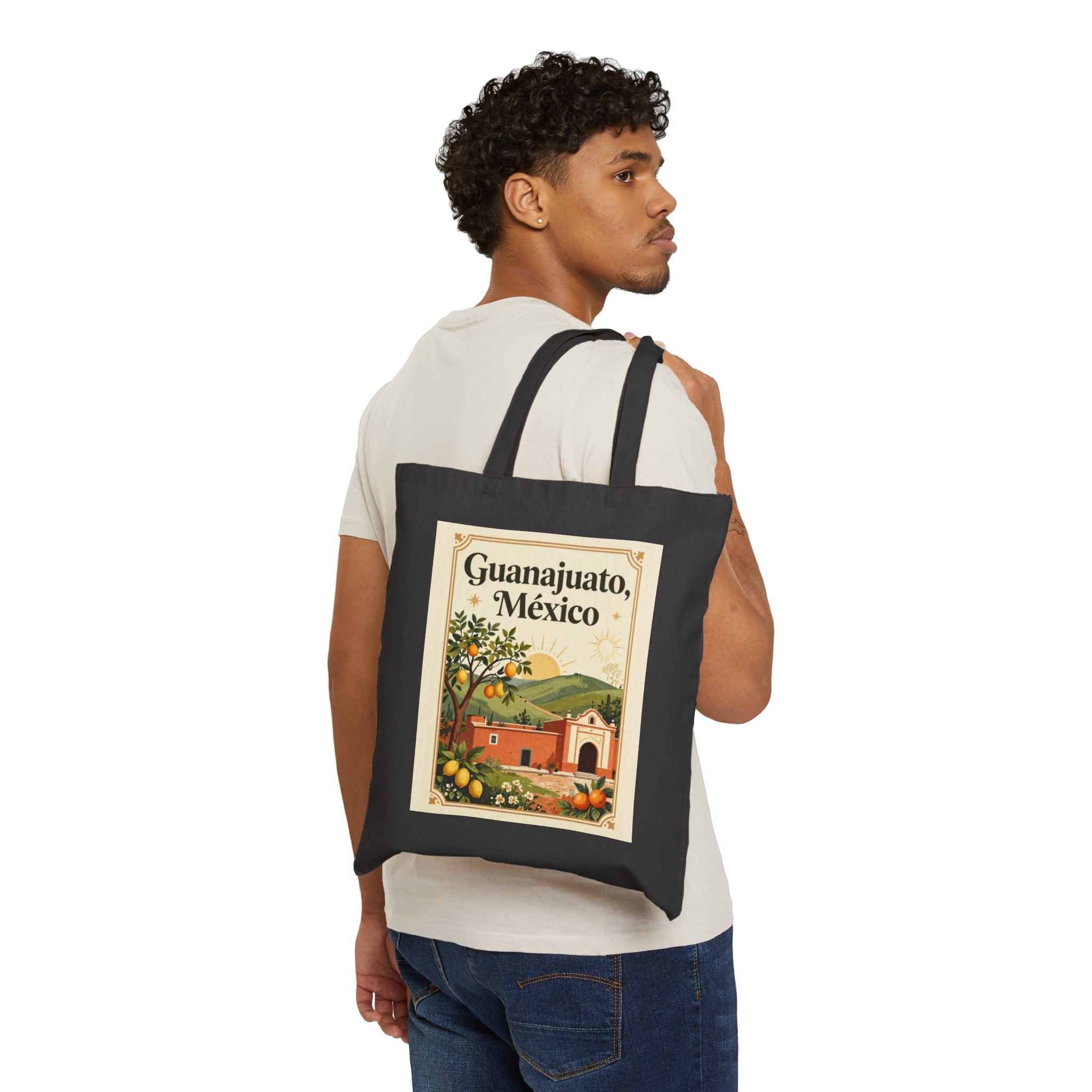 Vintage Guanajuato, México Canvas Tote Bag