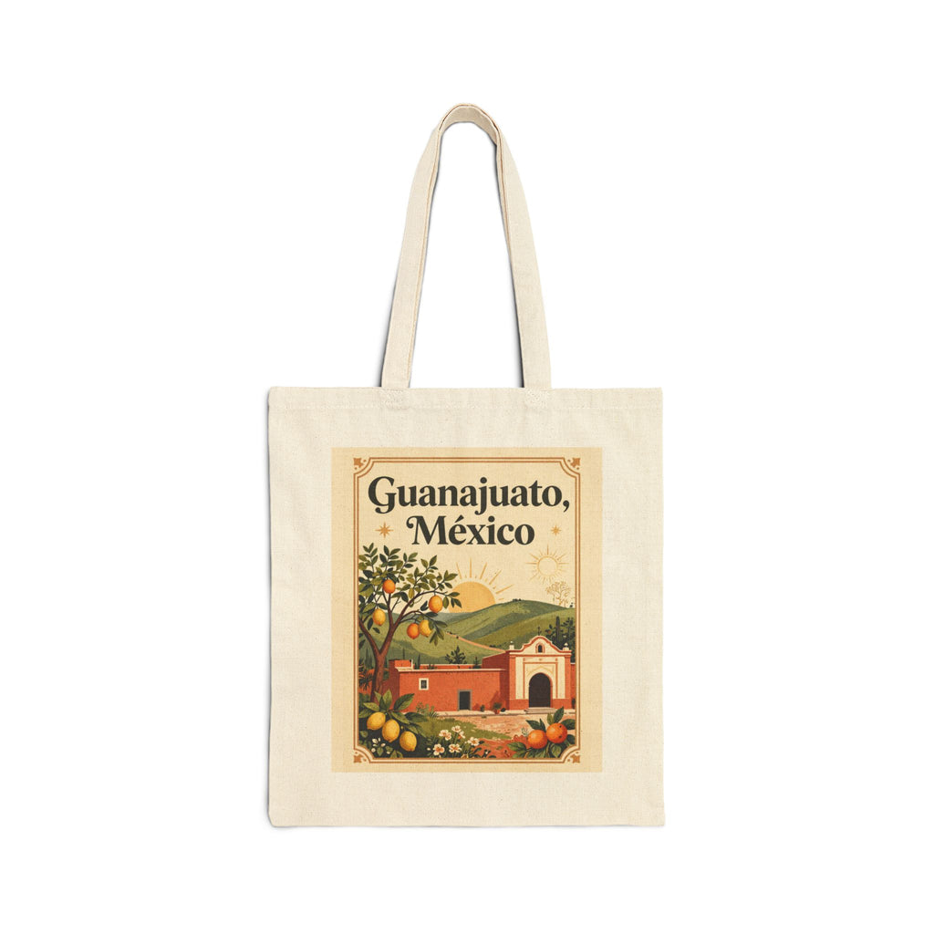 Vintage Guanajuato, México Canvas Tote Bag