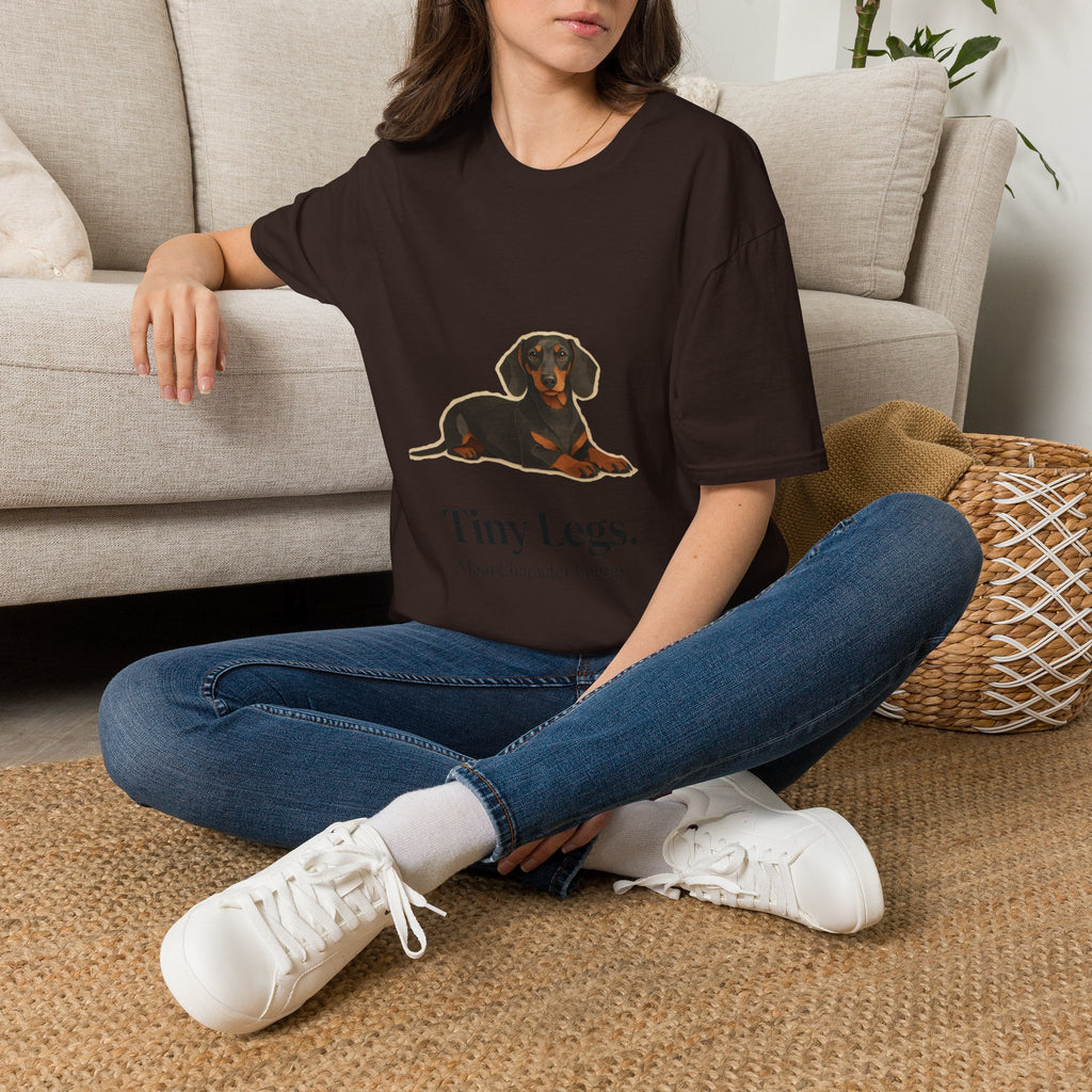 Dachshund Mom Tiny Legs T-Shirt | Long Dog Mom Tee